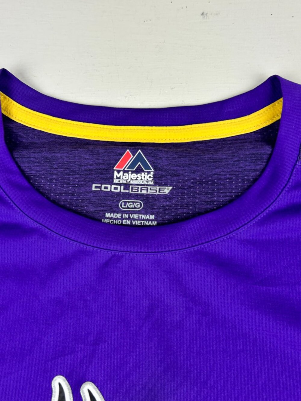 Majestic Cool Base Minnesota Vikings T-Shirt Men's L NFL New With Tags